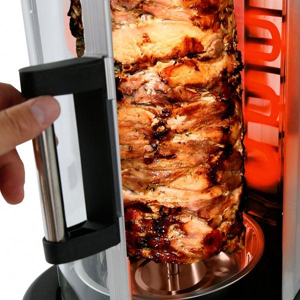 Nutrichef Vertical Rotisserie Oven - Rotating Kebob Cooker
