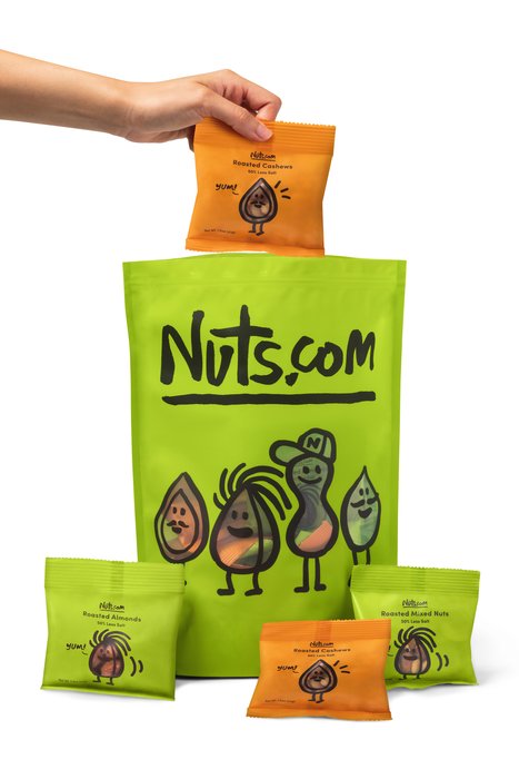 Nuts 50% Less Salt Variety Pack