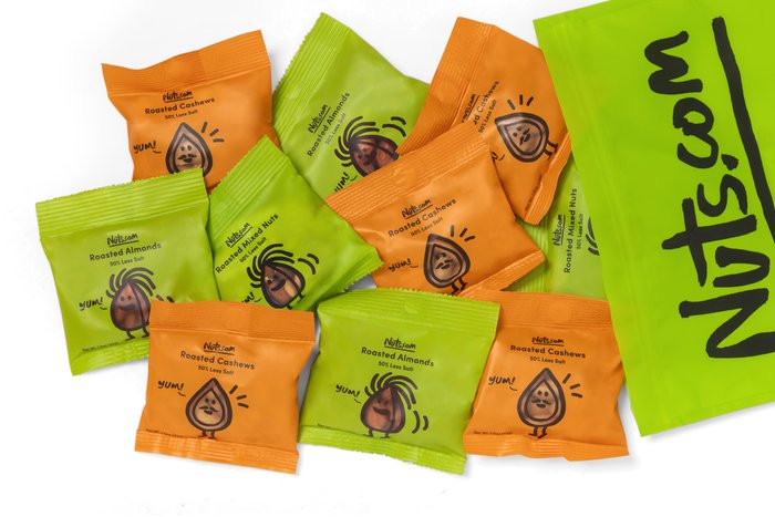 Nuts 50% Less Salt Variety Pack