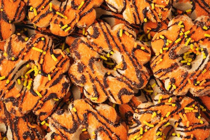 Nuts Autumn Shortbread Cookie