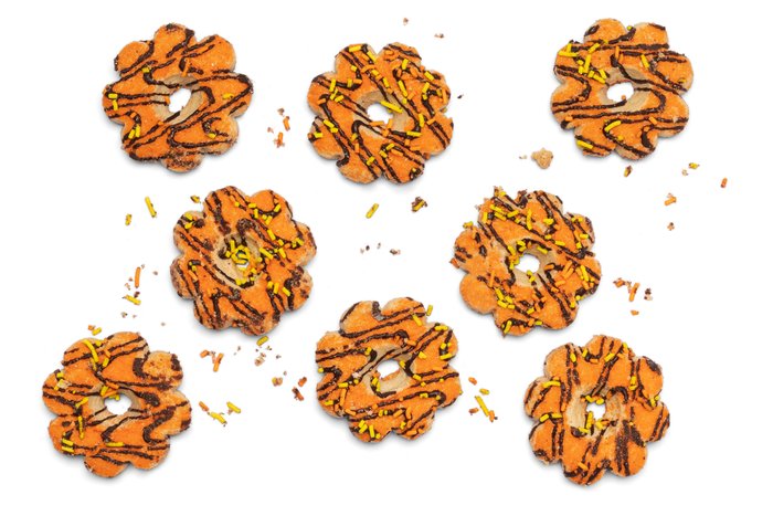 Nuts Autumn Shortbread Cookie