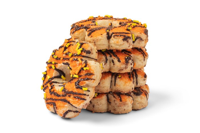 nuts Autumn Shortbread Cookie