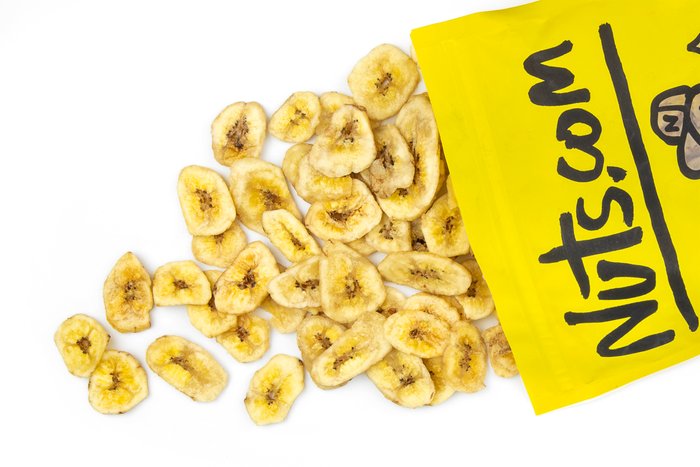 Nuts Banana Chips - Unsweetened