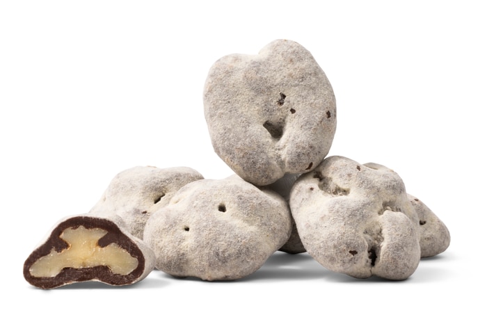 Nuts Banana Dusted Dark Chocolate Covered Walnuts