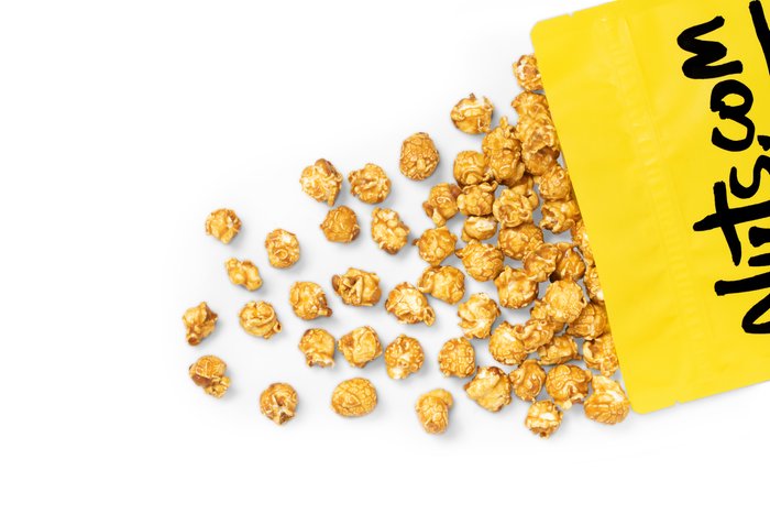 Nuts Caramel Coated Popcorn