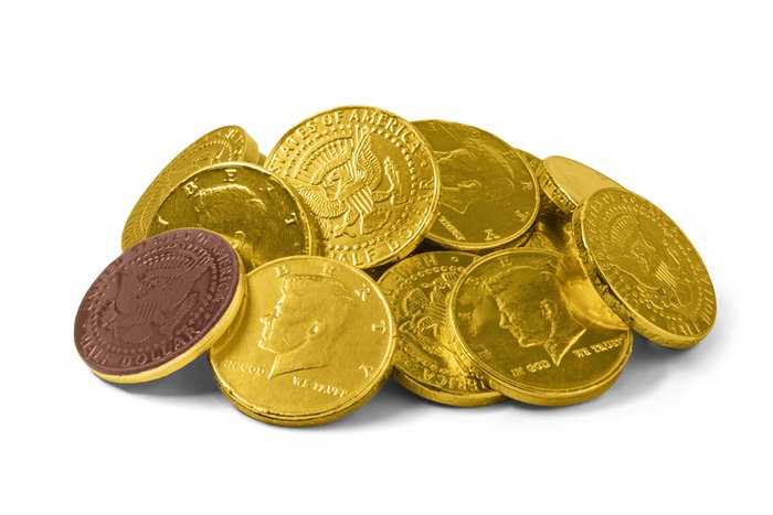 nuts Chocolate Gold Coins