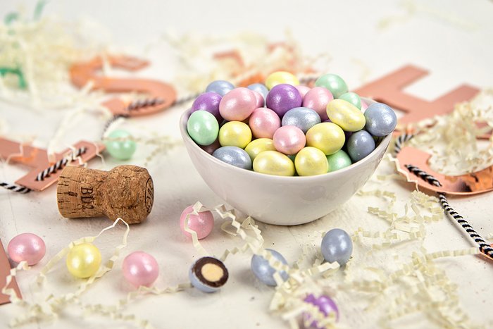 Nuts Chocolate Jordan Almonds (Pastel Sparkle)