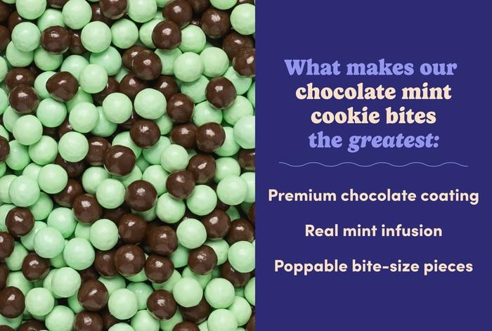 Nuts Chocolate Mint Cookie Bites