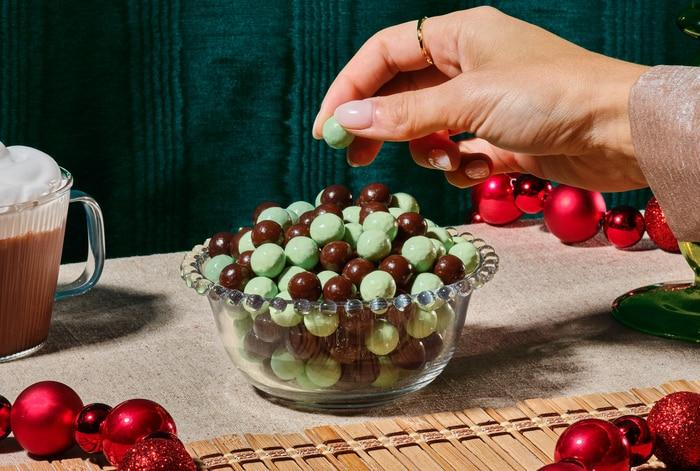 Nuts Chocolate Mint Cookie Bites