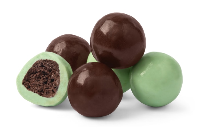nuts Chocolate Mint Cookie Bites