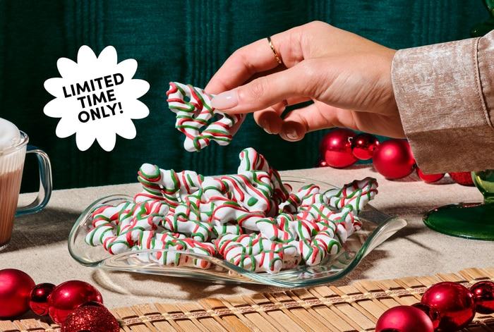 Nuts Christmas Pretzels