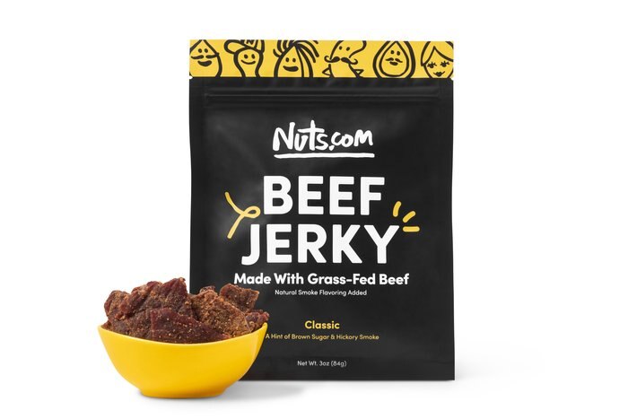 Nuts Classic Grass Fed Beef Jerky