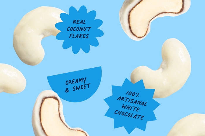 Nuts Coconut Flaked White Chocolate Cashews