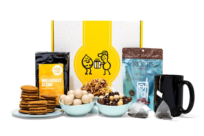 nuts Coffee Tea & Treats Gift Box