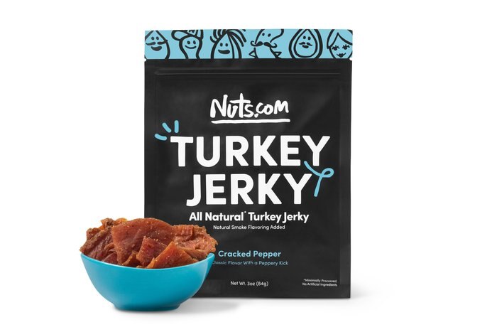 Nuts Cracked Pepper Turkey Jerky