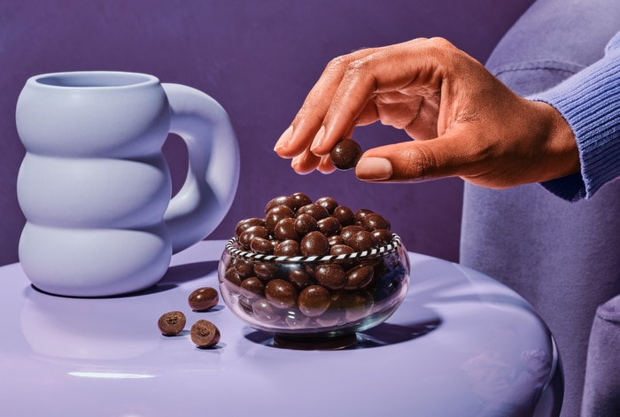 Nuts Dark Chocolate Covered Espresso Beans