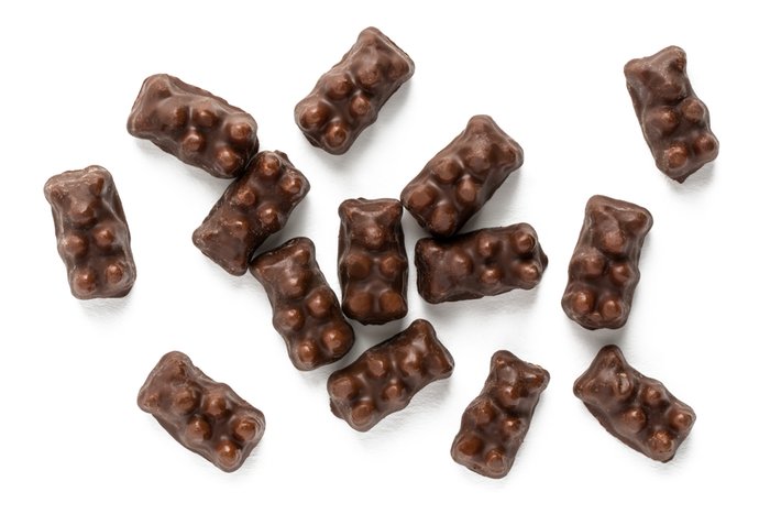 Nuts Dark Chocolate Gummy Bears