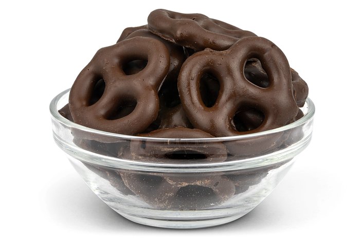 Nuts Dark Chocolate Pretzels - Single Serve