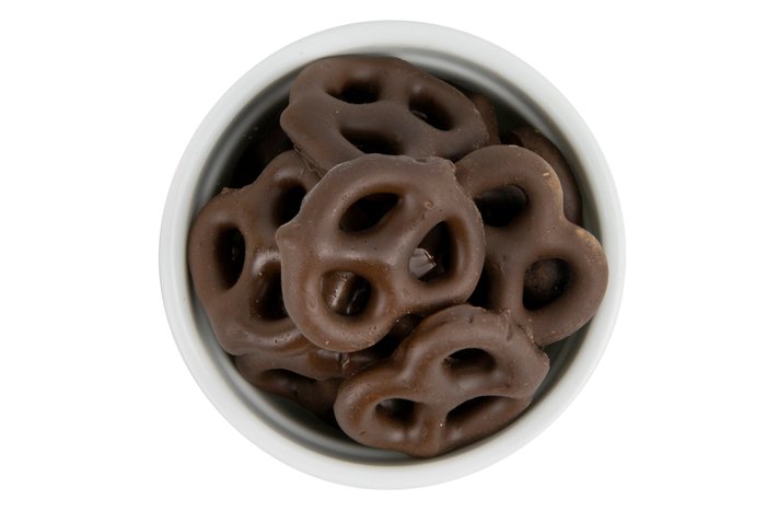 Nuts Dark Chocolate Pretzels - Single Serve