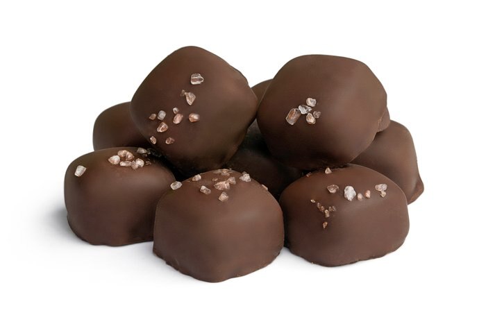 Nuts Dark Chocolate Sea Salt Caramels