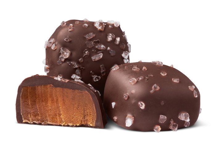 nuts Dark Chocolate Sea Salt Caramels