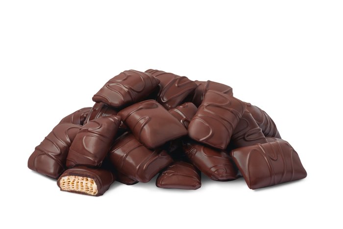 Nuts Dark Chocolate Sponge Candy