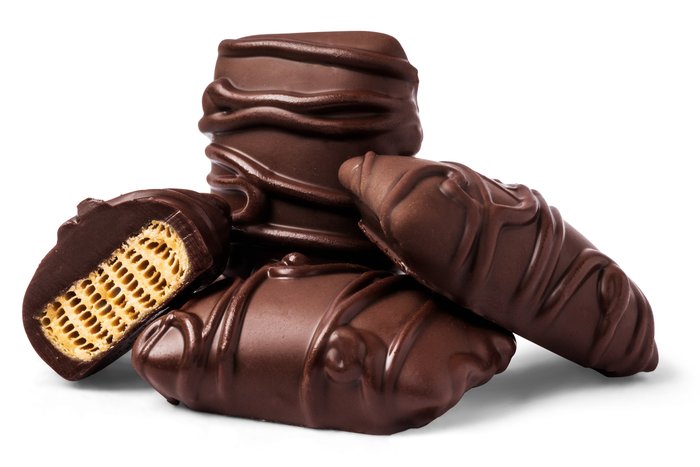 nuts Dark Chocolate Sponge Candy