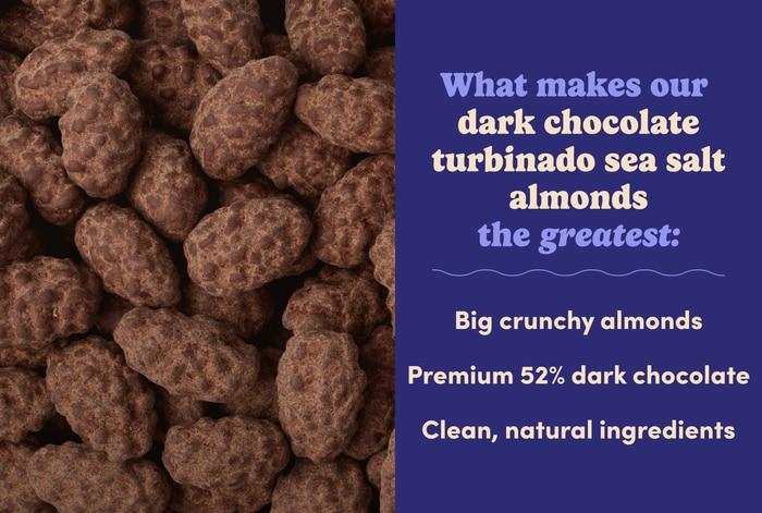 Nuts Dark Chocolate Turbinado Sea Salt Almonds