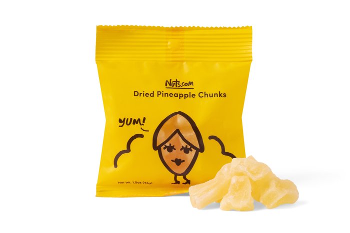 nuts Dried Pineapple (Chunks) - Single Serve