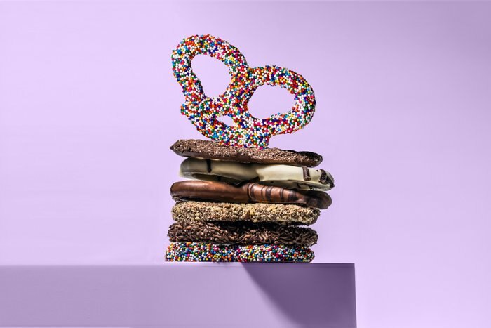 Nuts Gourmet Chocolate Pretzel Gift Box