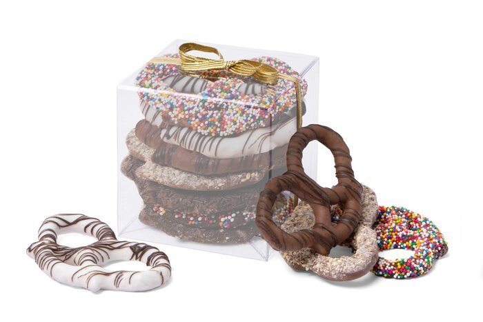 Nuts Gourmet Chocolate Pretzel Gift Box