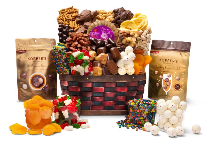Nuts Gourmet Christmas Basket