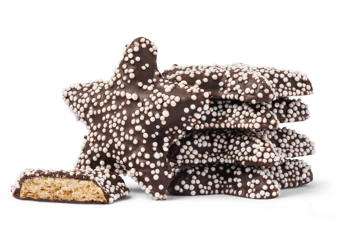 nuts Graham Star Cookies