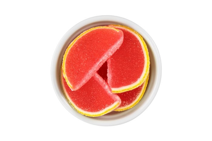 Nuts Grapefruit Fruit Slices