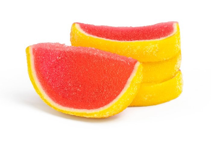 nuts Grapefruit Fruit Slices