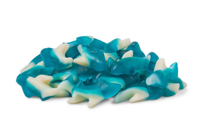 nuts Gummy Blue Sharks