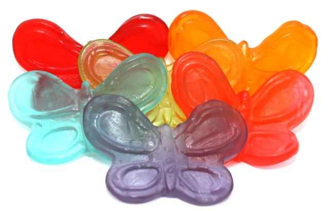 nuts Gummy Butterflies