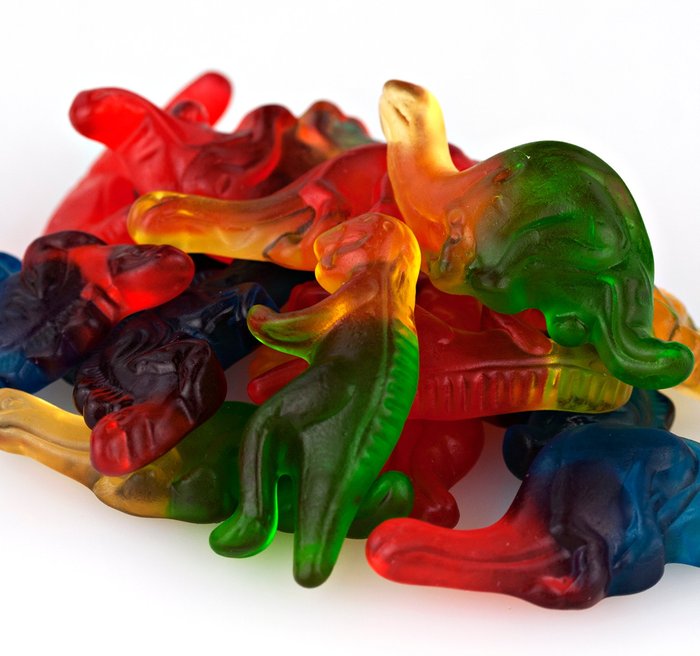 nuts Gummy Dinosaurs