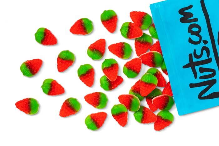 Nuts Gummy Strawberries