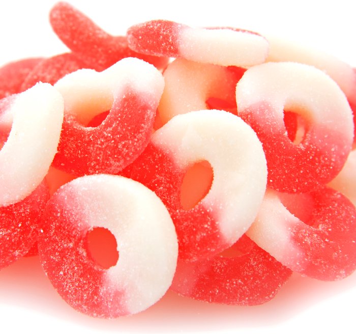 nuts Gummy Watermelon Rings