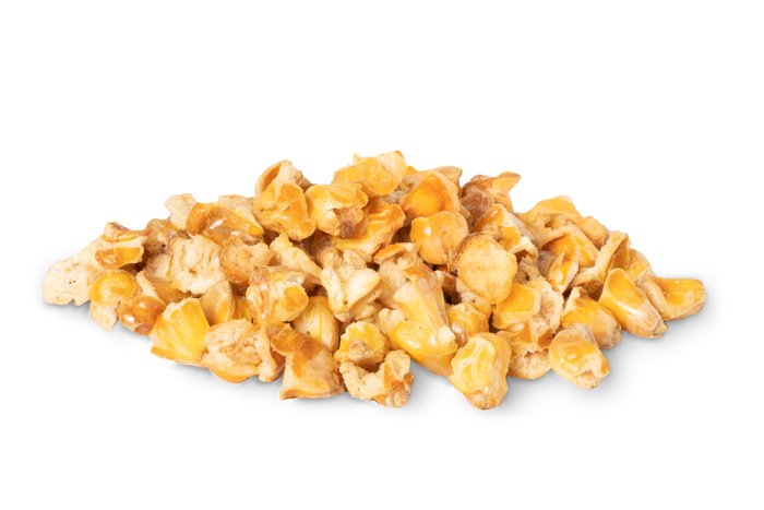 Nuts Half Popped Popcorn