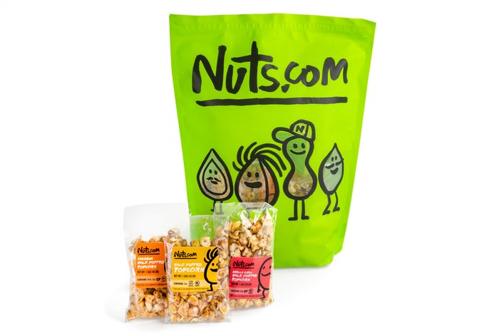 nuts Half Popped Popcorn Variety Pack