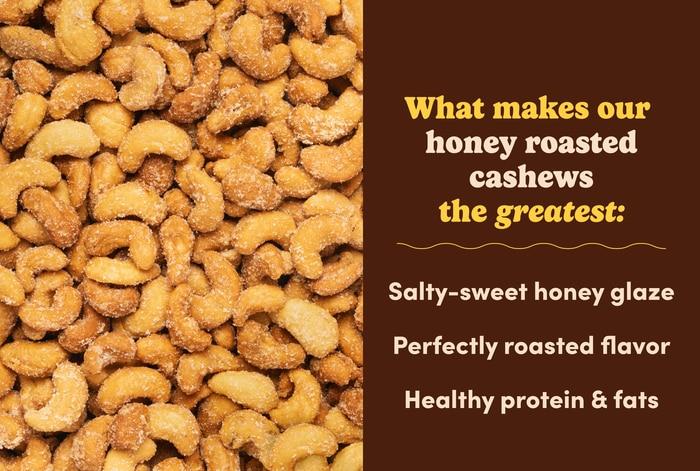 Nuts Honey Roasted Cashews