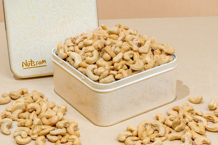 nuts Jumbo Cashews Gift Tin (2 lbs.)