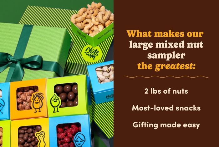 Nuts Large Mixed Nut Sampler