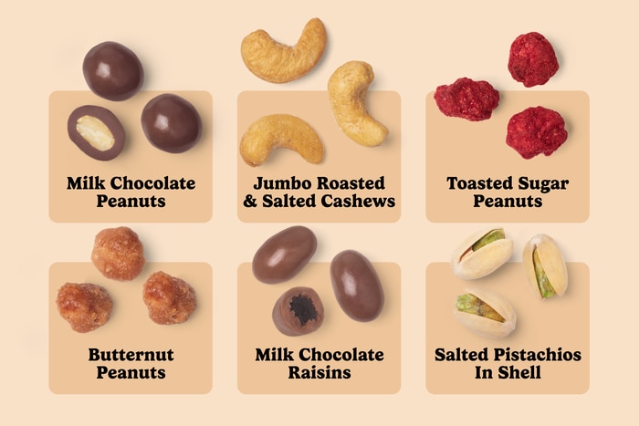 Nuts Large Mixed Nut Sampler