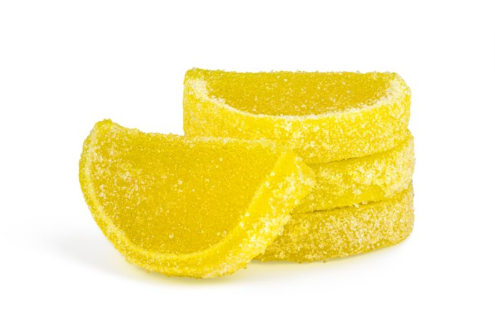 nuts Lemon Fruit Slices