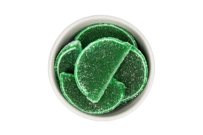 Nuts Lime Fruit Slices