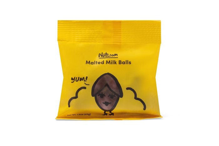 Nuts Malted Milk Balls - Single Serves