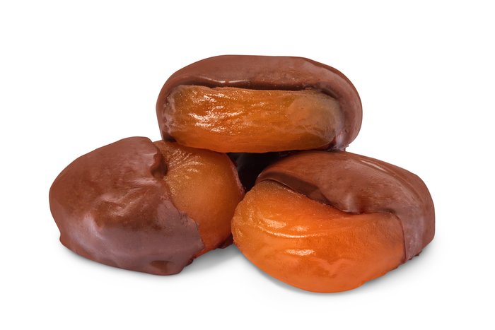 nuts Milk Chocolate Dipped Apricots